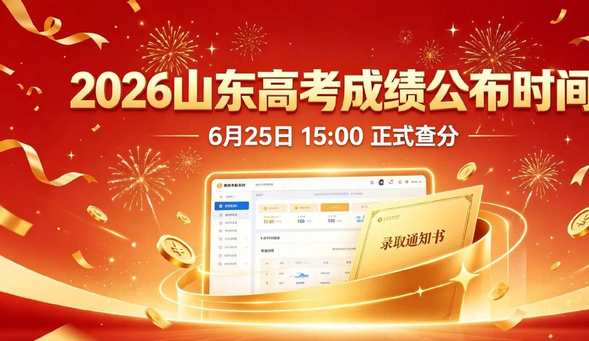 山东2026高考查分时间确定：6月25日15点出分，附完整志愿填报与防骗指南 - 山河大学